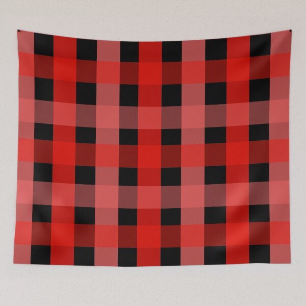 Item preview, red black checks designed and sold by MallsD.