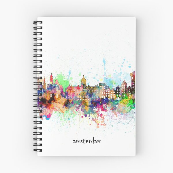Artikelvorschau, Amsterdam Skyline entworfen und verkauft von BekimART.