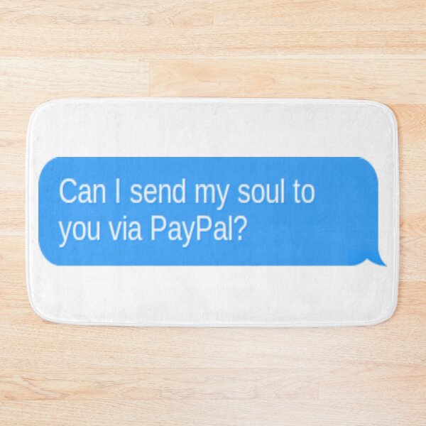 Item preview, Send My Soul Via PayPal designed and sold by ZendarGaming.