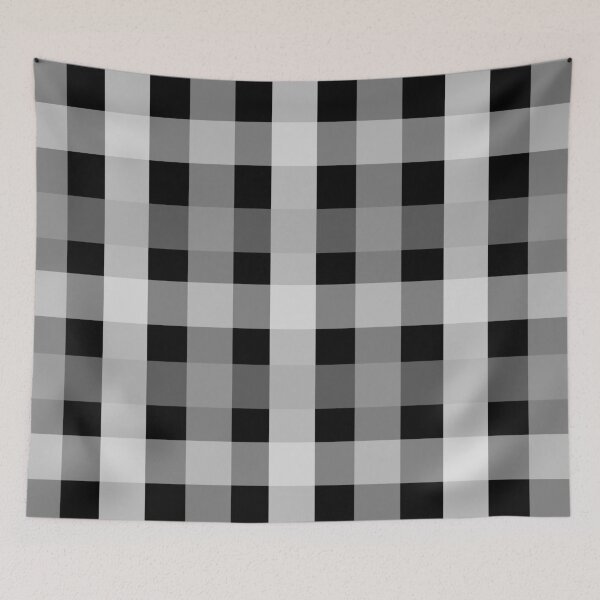 Item preview, grey checks designed and sold by MallsD.