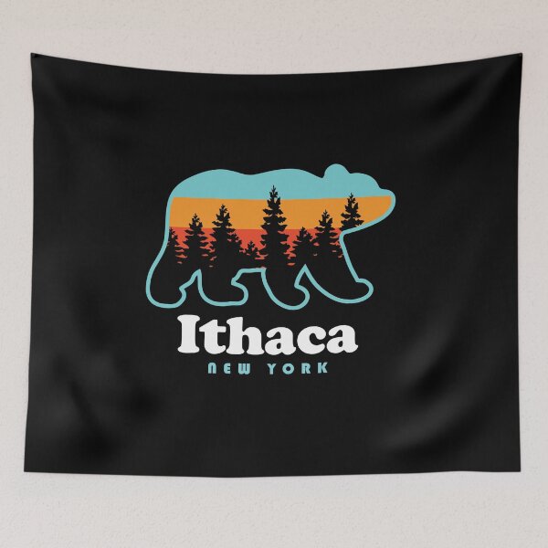 Item preview, Ithaca New York Bear designed and sold by yelly123.