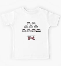 Nissan Skyline Black Kids Tee