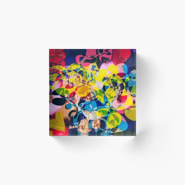 Champagne Brain Acrylic Block