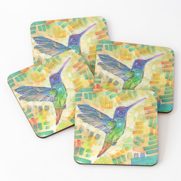 Item preview, Golden-tailed Sapphire Hummingbird designed and sold by Gwenn Seemel.