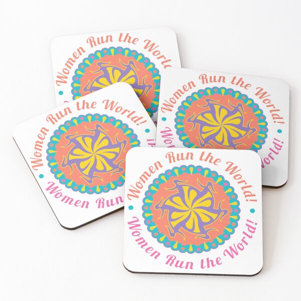 Item preview, Women Run the World! – Teal and Orange designed and sold by MacArtistry.