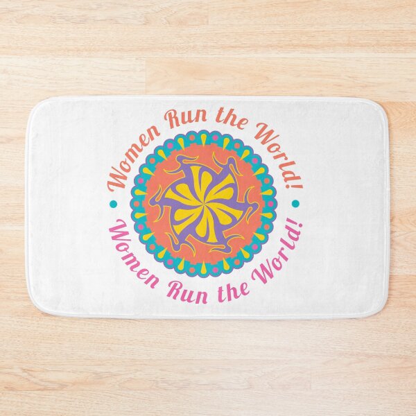 Item preview, Women Run the World! – Teal and Orange designed and sold by MacArtistry.