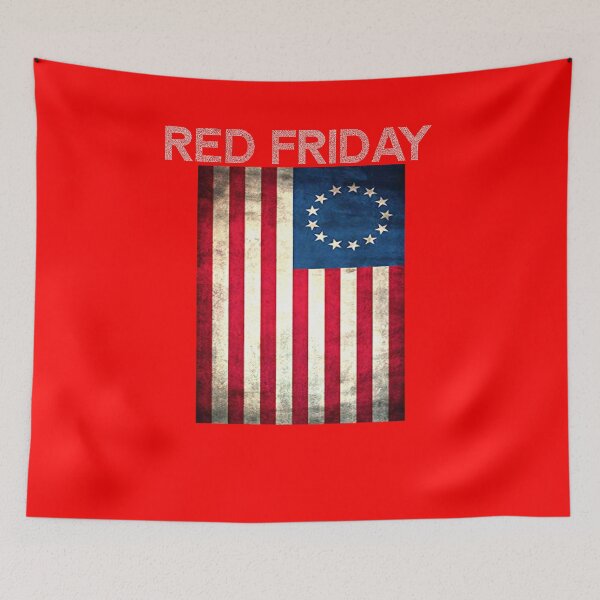 Item preview, Red Friday Us Gift Betsy Ross Flag T-Shirt men Women T-Shirt designed and sold by Sarah38.