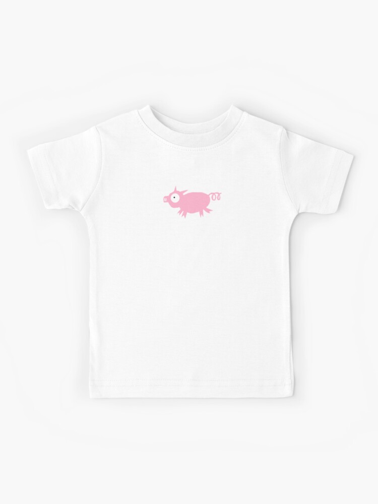 Pink Mini Pot Belly Pig Kids T Shirt By Muza9 Redbubble - belly roblox tshirt transparent