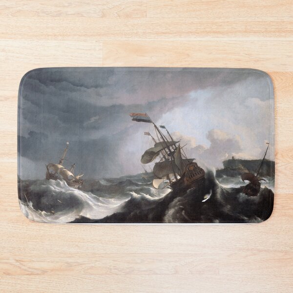 Item preview, Subtly Ruined Warships During a Storm - Surfer designed and sold by weavernap.