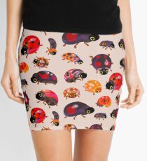 Lady beetles Mini Skirt