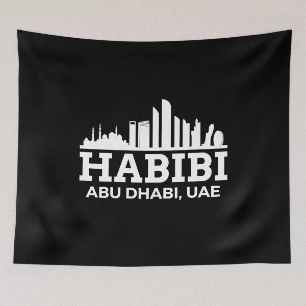 Item preview, Abu Dhabi Shirt Habibi Love UAE Souvenir  designed and sold by The Junto Shop.