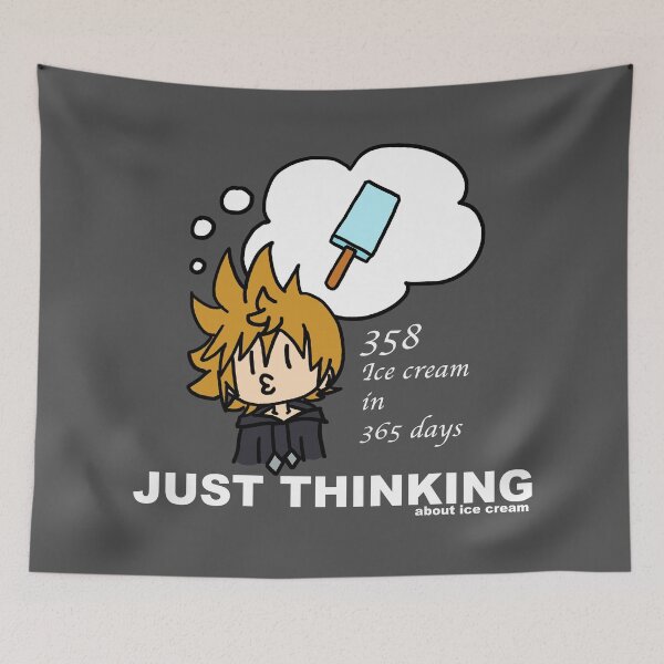 Item preview, roxas's thought complete white designed and sold by picapickup.