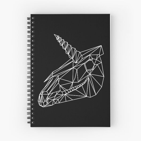 Item preview, Geometric Unicorn Skull WHITE designed and sold by VolatileMatter.