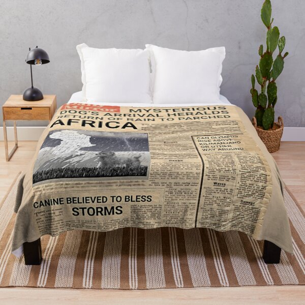 Item preview, Dog gives blessing to drought stricken land designed and sold by reallypathetic.
