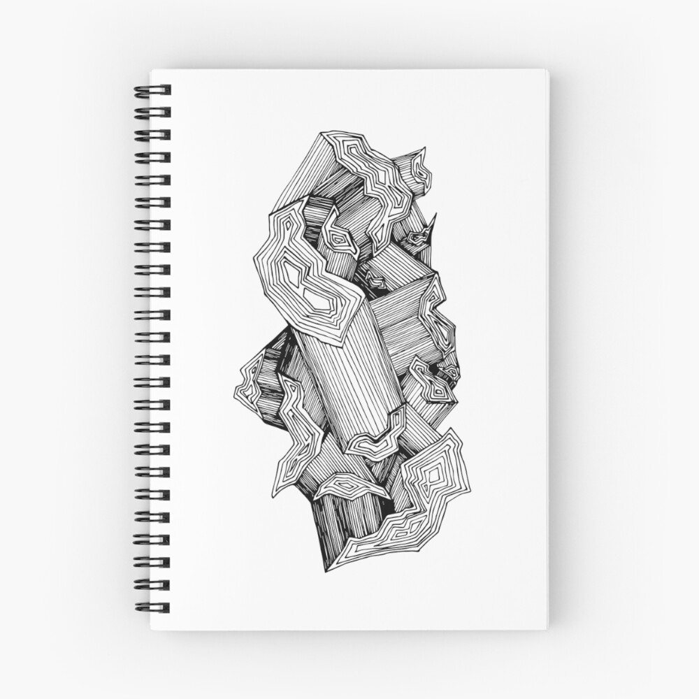 Item preview, Spiral Notebook designed and sold by RohanPMcDonald.