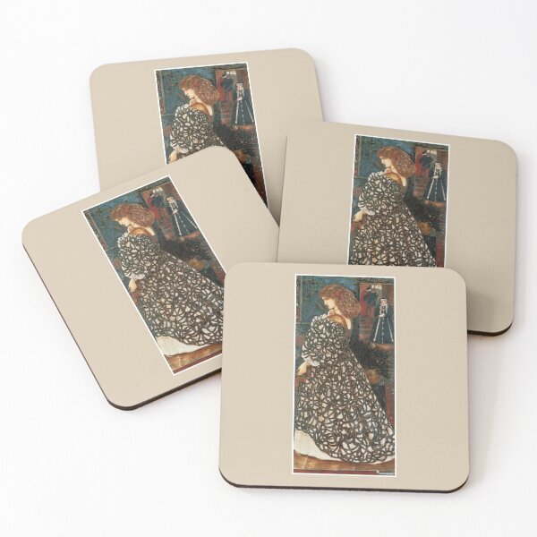 Item preview, Edward Burne-Jones - Sidonia von Bork (1860) designed and sold by knightsydesign.