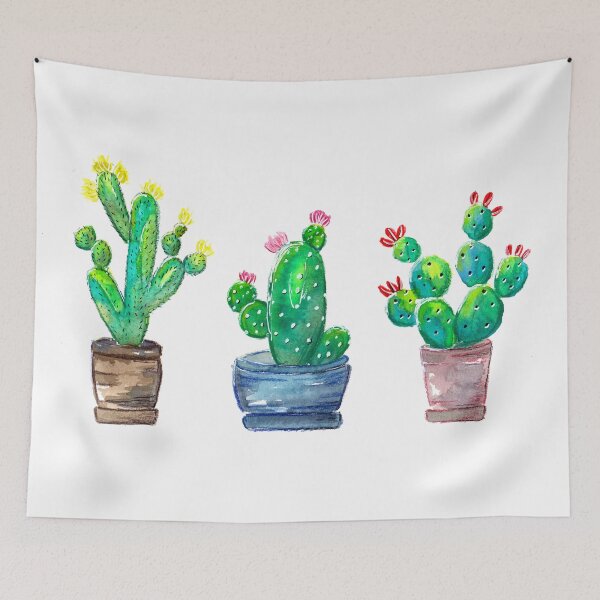 Item preview, Three Little Cacti designed and sold by Sebastian Grafmann.