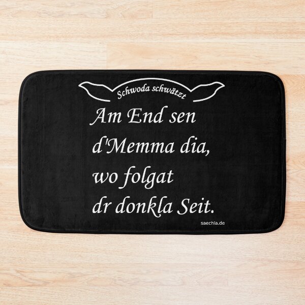 Item preview, Schwoda is chattering - Donkle Seit - Weiß designed and sold by saechla.
