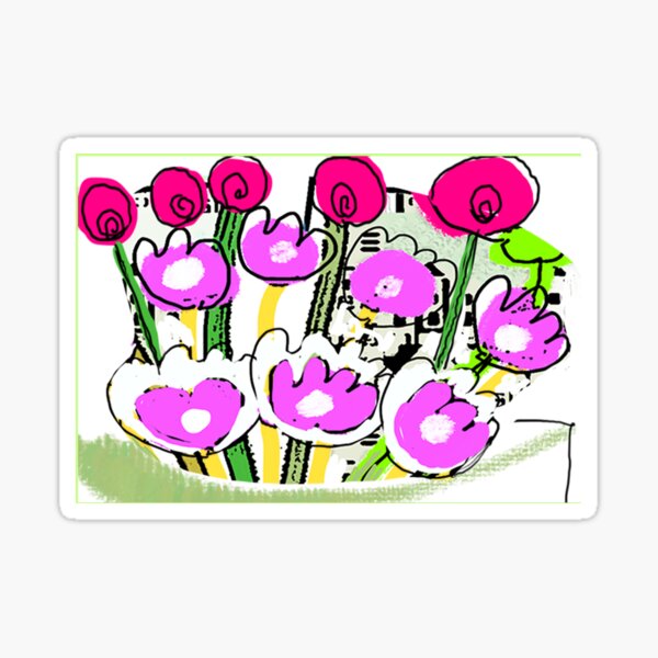 SPRING IS HERE Sticker