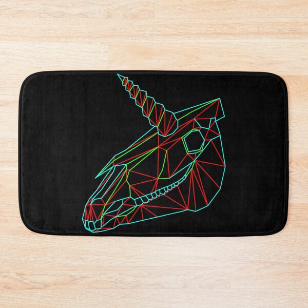 Item preview, Geometric Unicorn Skull TRICOLOR designed and sold by VolatileMatter.