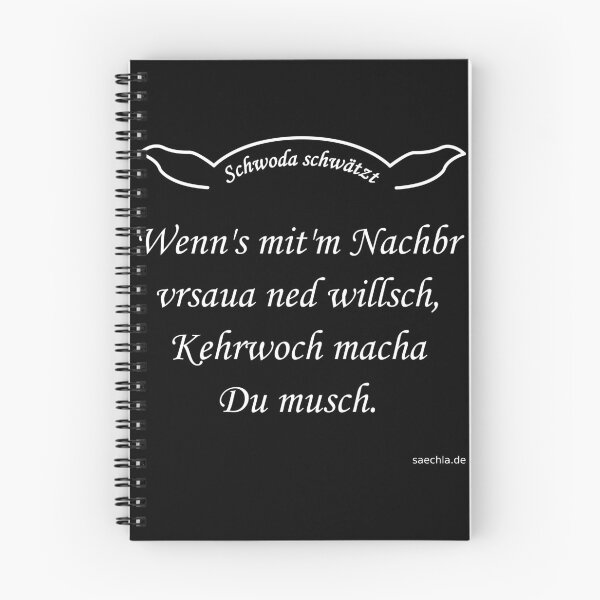 Item preview, Schwoda is chattering - Wednesday - white designed and sold by saechla.