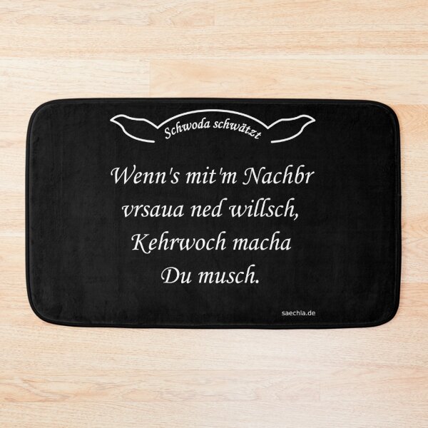 Item preview, Schwoda is chattering - Wednesday - white designed and sold by saechla.
