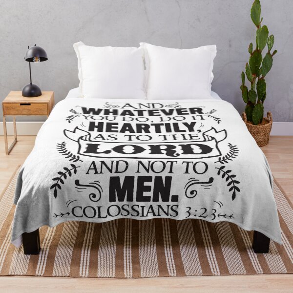 Item preview, Colossians 3:23 designed and sold by plushism.