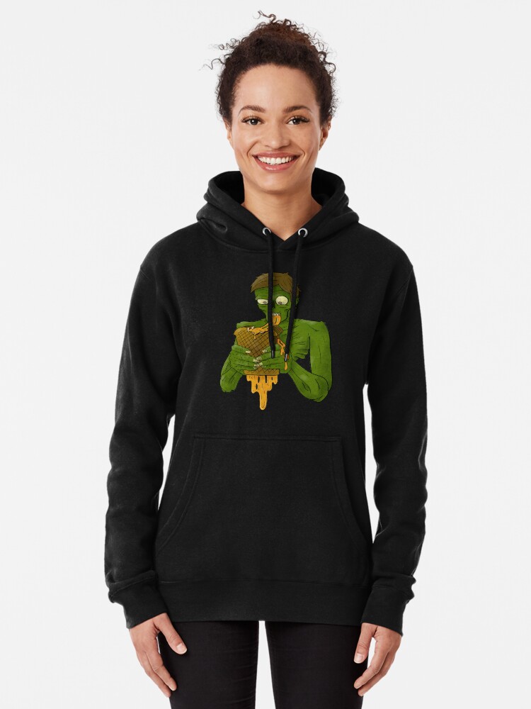 Alternate view of Grilled Cheeese Pullover Hoodie