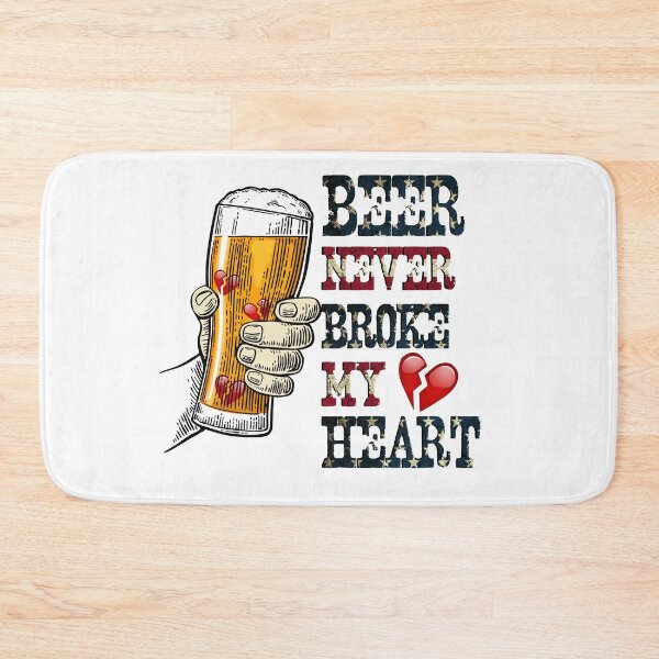 Item preview, Beer Never Broke My Heart designed and sold by EngineJuan.