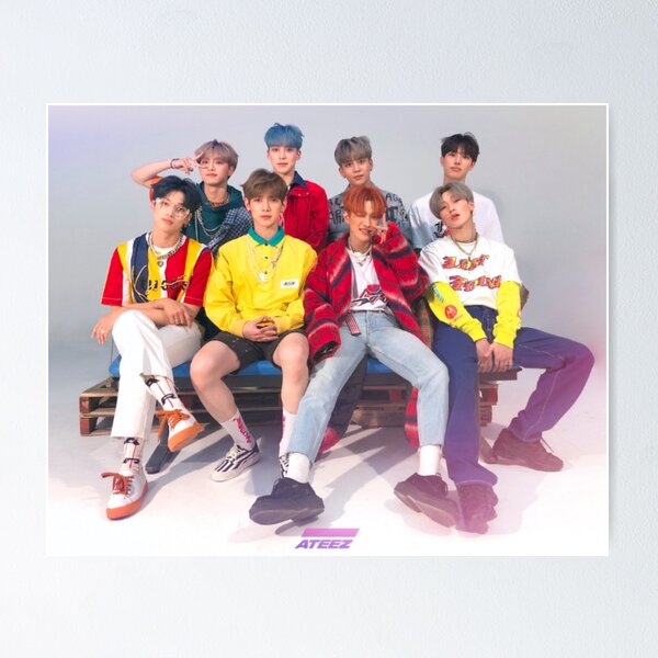 ATEEZ Poster  Boy groups, Instagram posts, I love games