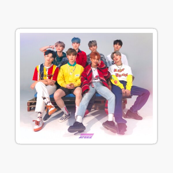 Ateez Sticker For Sale By Straykings Redbubble