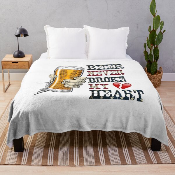Item preview, Beer Never Broke My Heart designed and sold by EngineJuan.