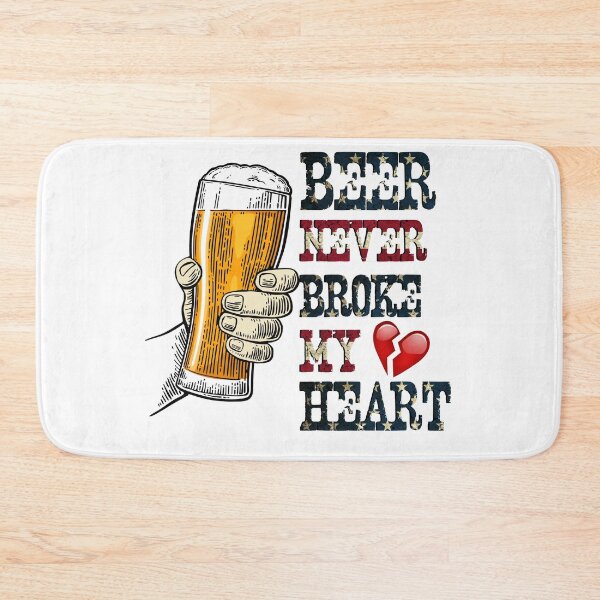 Item preview, Beer Never Broke My Heart designed and sold by EngineJuan.