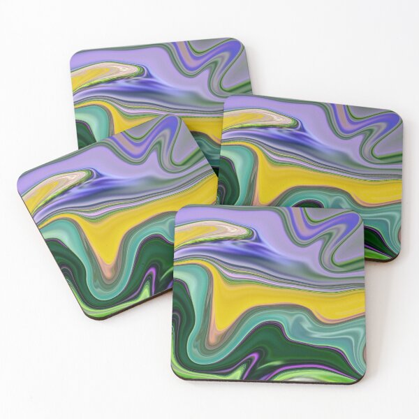 Item preview, Abstract Fluid Painting Marble Pattern Colorful designed and sold by Patricia Piotrak.