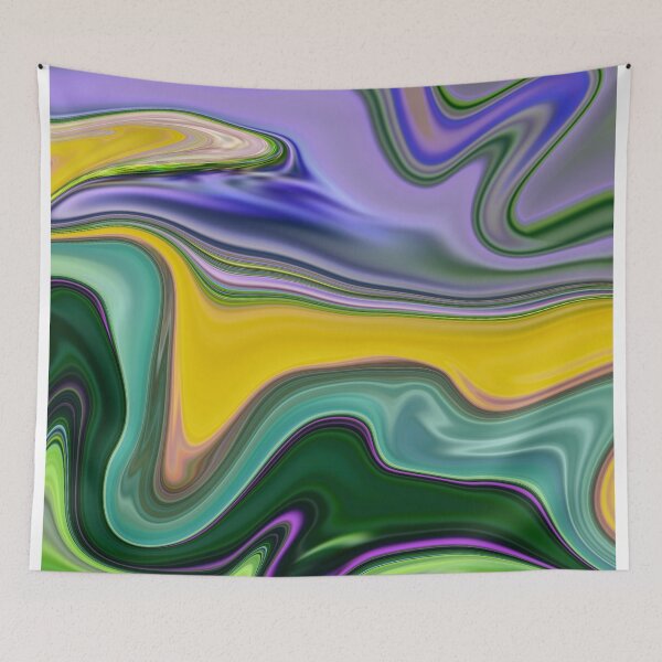 Item preview, Abstract Fluid Painting Marble Pattern Colorful designed and sold by Patricia Piotrak.