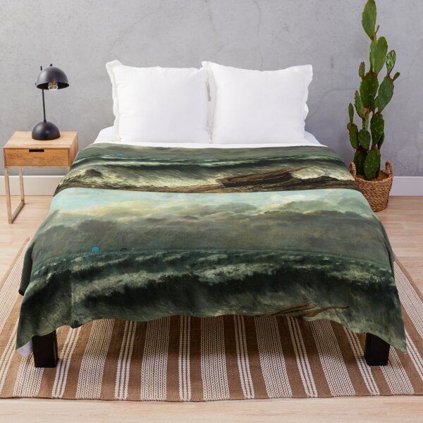 Item preview, Subtly Ruined Waves by Courbet - Giant Octopus! designed and sold by weavernap.