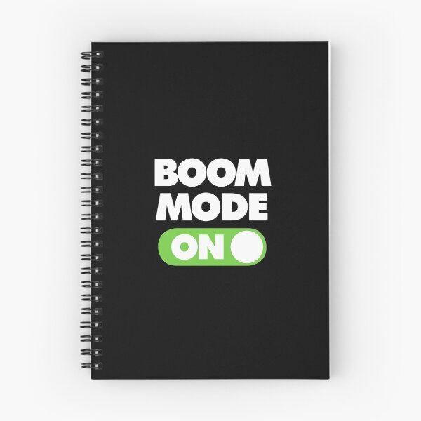Item preview, Boom Mode ON Funny Saying designed and sold by elhefe.
