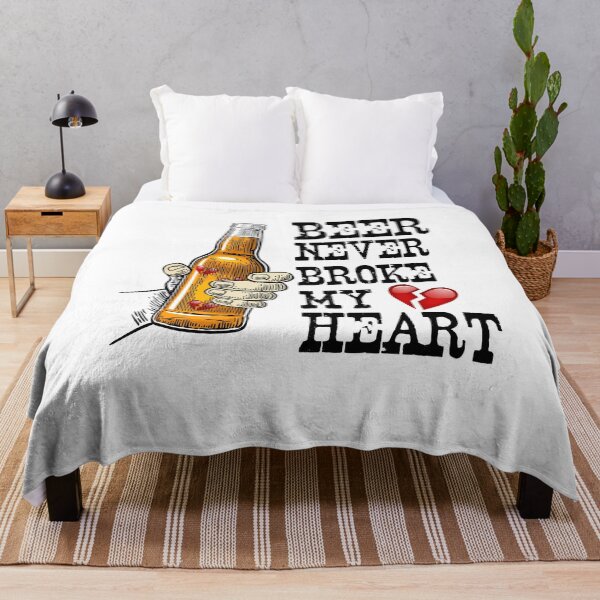 Item preview, Beer Never Broke My Heart designed and sold by EngineJuan.
