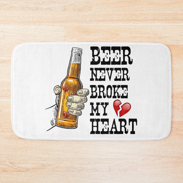 Item preview, Beer Never Broke My Heart designed and sold by EngineJuan.