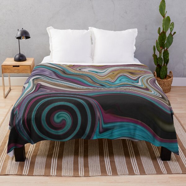 Item preview, Abstract Fluid Painting Marble Pattern Colorful designed and sold by Patricia Piotrak.