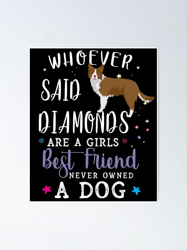 Top-selling Item] Never Had A Dog Whoever Said That Diamonds Are A