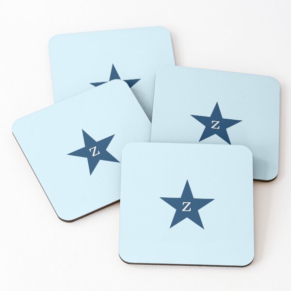 Item preview, Star Initial Monogram Z - Navy designed and sold by gracedav.