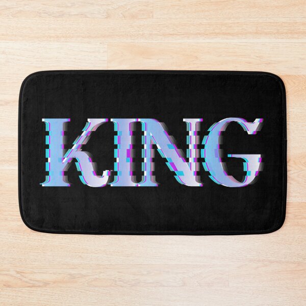 Item preview, King glitch design. designed and sold by emphatic.