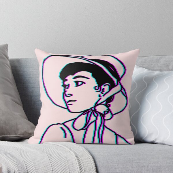 Item preview, Audrey Chromatic Abberation Graphic Portrait designed and sold by trajeado14.