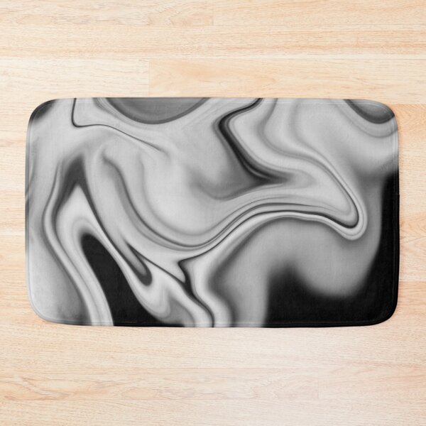 Item preview, Fluid Painting Marble Pattern Black White Gray designed and sold by Patricia Piotrak.