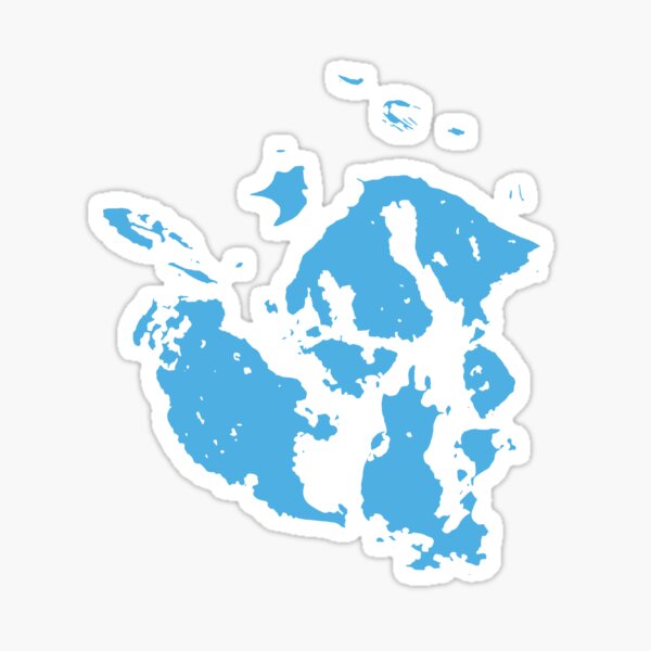 Item preview, Blue San Juan Islands designed and sold by merl1n.