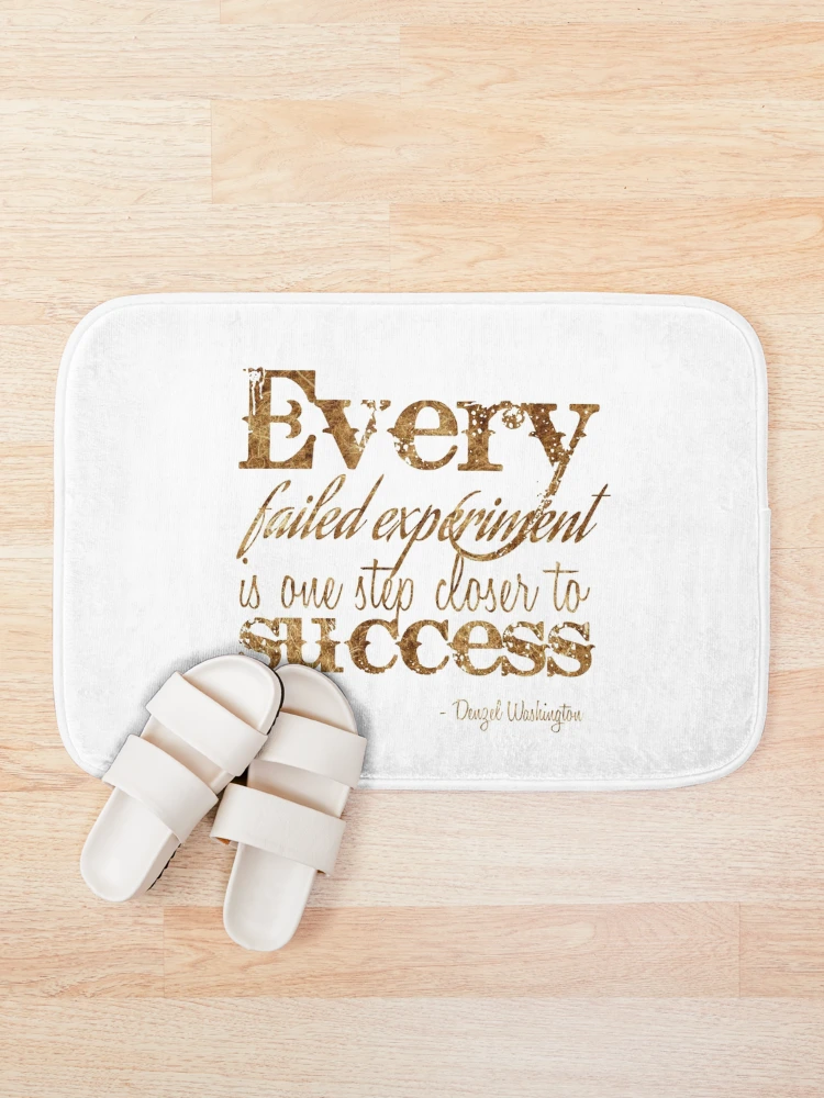 Thumbnail 1 of 6, Bath Mat, Success designed and sold by IschemicNeuron.
