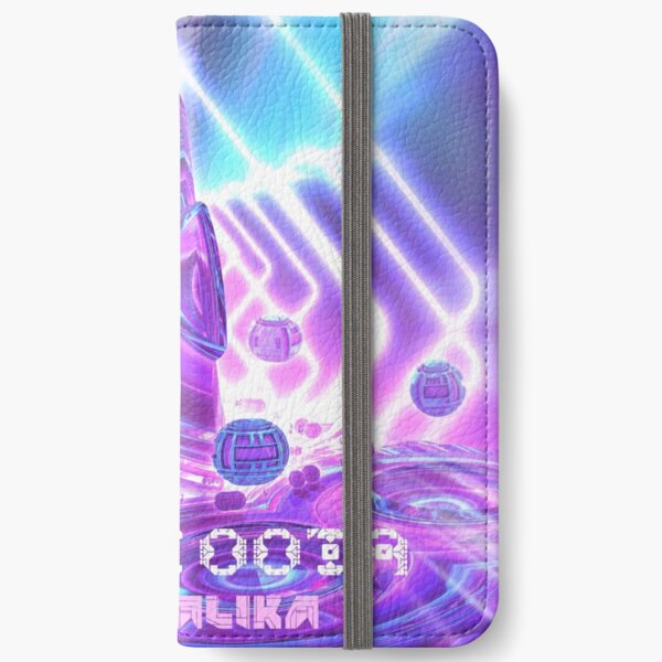 Fractalika EP Artwork and Merch by Spaced Painter iPhone Wallet