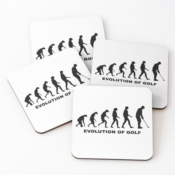 Item preview, EVOLUTION OF GOLF BLACK designed and sold by CharlieCreator.