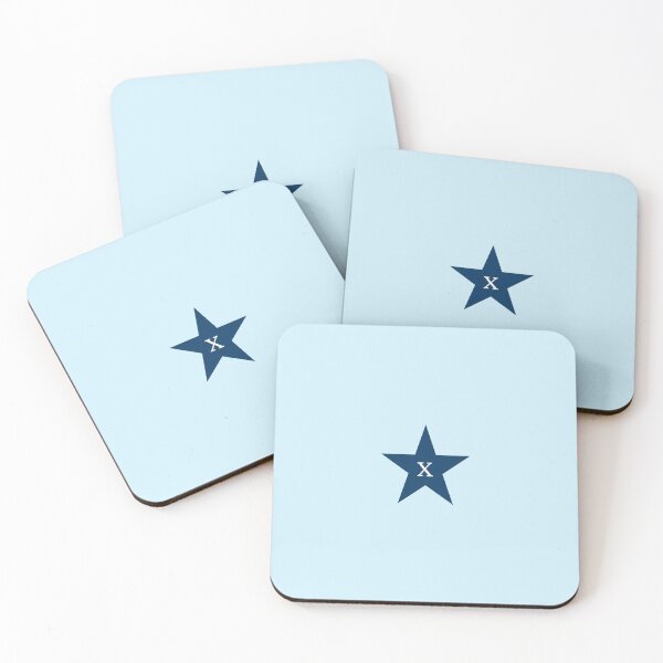Item preview, Star Initial Monogram X - Navy designed and sold by gracedav.